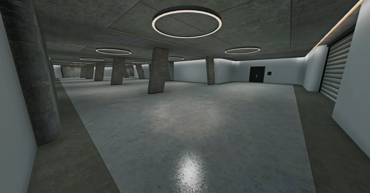 Garage Luxueux Gris