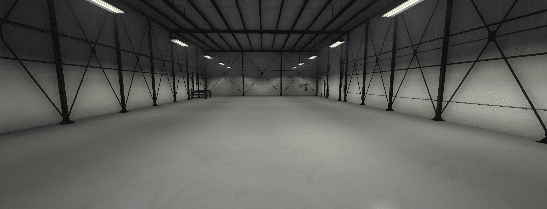 Garage large showroom